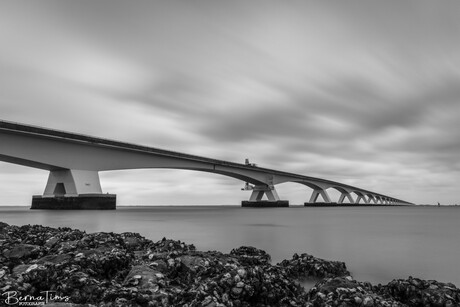 Lange sluitertijd Zeelandbrug