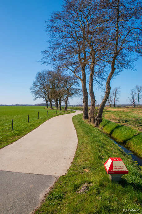 Fietspad. 