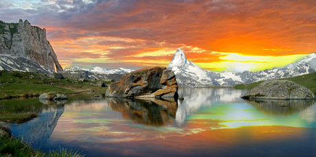 Matterhorn a L'Etretat