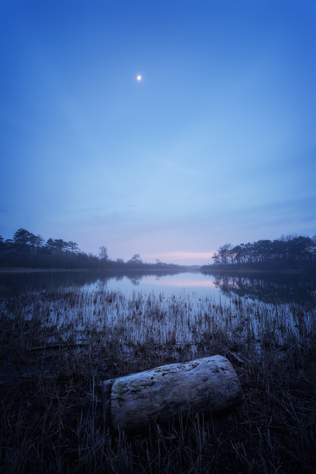 De rust van het Blauwe uur