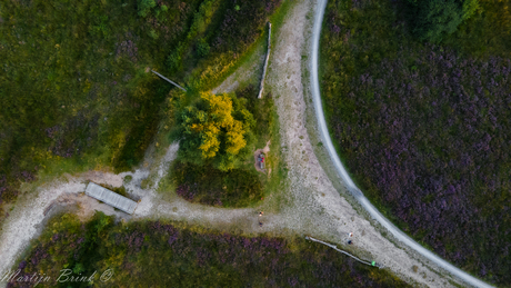 Wandelen en fietsen over de heide