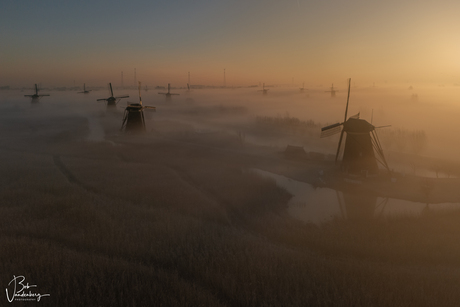 Sunrise Kinderdijk