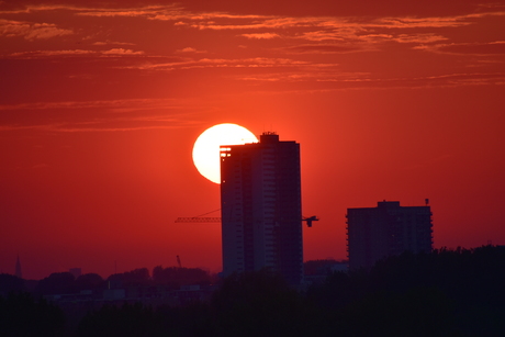 When da sun goes down in Scheveningen