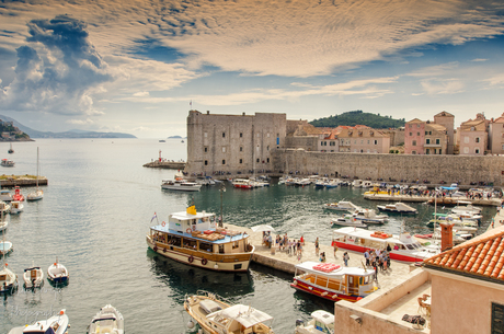 Dubrovnik de oude haven