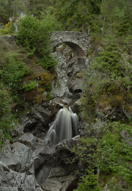 Waterval in Cairngorms