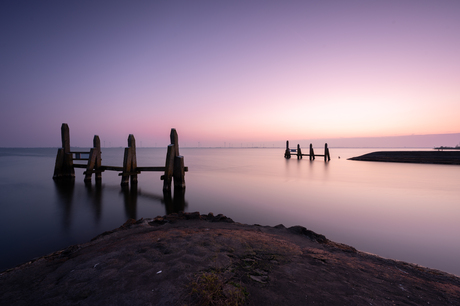 Haveningang bij Hellevoetsluis