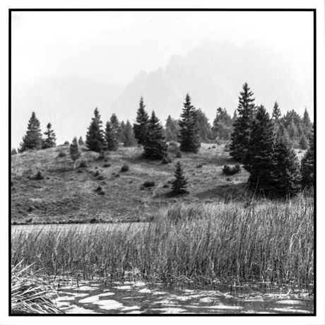 landschap Mittenwald Duitsland