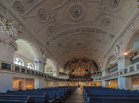 Interieur Kerk St Marien Celle