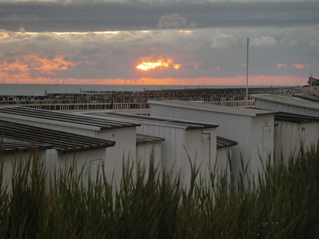 Van achter de Strandhokjes