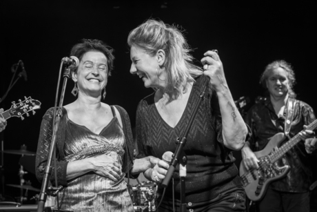 Altijd een feestje met Lia en Annick!