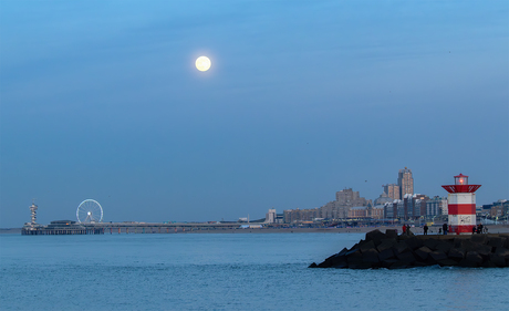 Gezicht op Scheveningen 