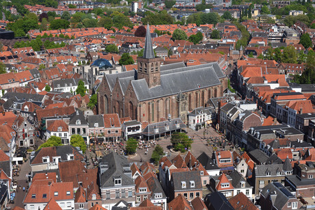 Blik op Amersfoort. 