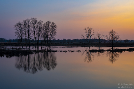 zonsondergang Bargerveen