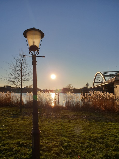 Hoogwater bij Hasselt, Overijssel