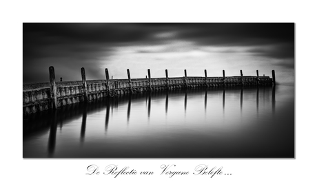 De reflectie van vergane belofte ...