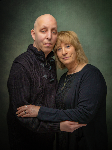 Portret van een koppel 