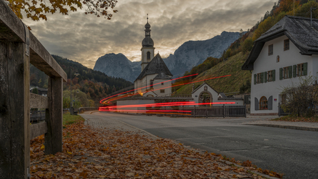 De bus van 18.30 uur (stipt) in Ramsau