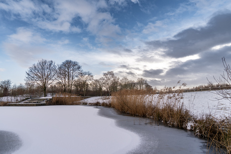 Net niet bevroren... 