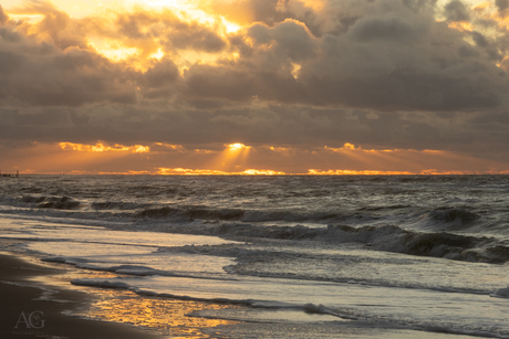 Laatste zonnestralen 