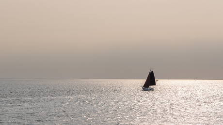 Zeilen op het Wad