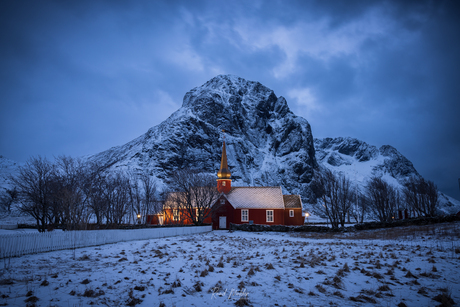 Kerkje op de Lofoten