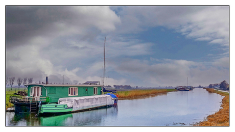 Woonboot in Purmervaart Purmer 
