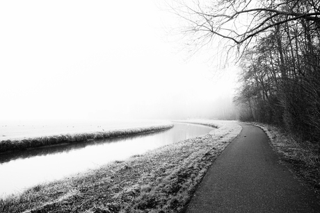 Frisse start van de dag langs de Watermolenbeek 