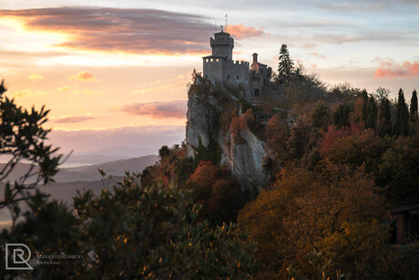 Herfst Kasteel San Marino