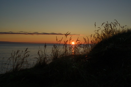 Zonsondergang in Schotland