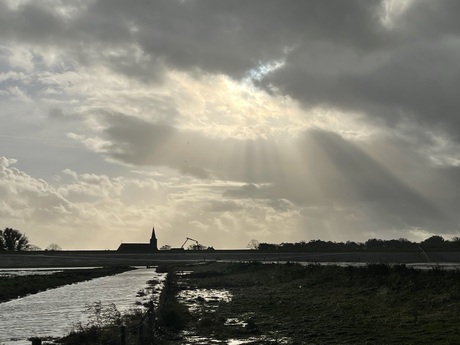 Na regen komen zonneharpen 