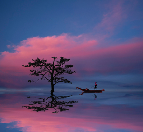 Reflecting of Colors