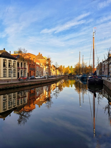 Herfst vibes aan de Lage Der A Groningen