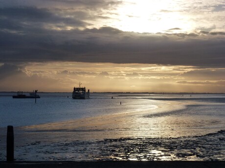 Met de boot van Schiermonikoog naar het vasteland