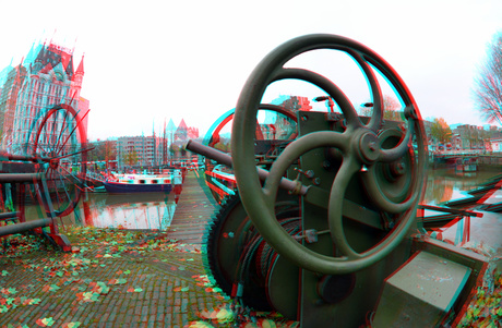 Koningspoort Oude-Haven Rotterdam 3D 