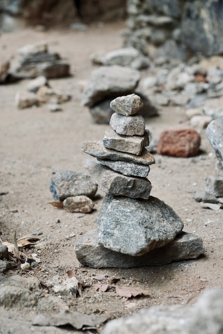 Stapeltje stenen