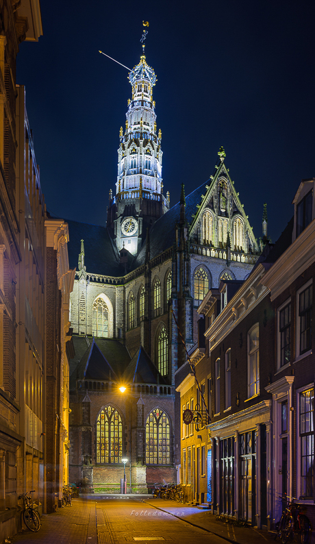 Grote Kerk by night