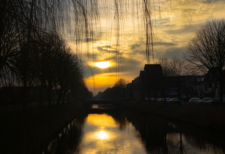Wandeling door het dorp