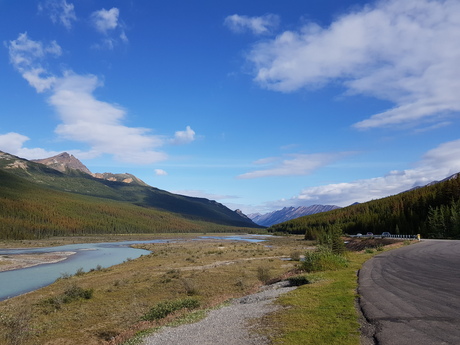 Mooi rustpunt tijdens de route