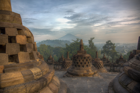Borobudur tempel Java Indonesie