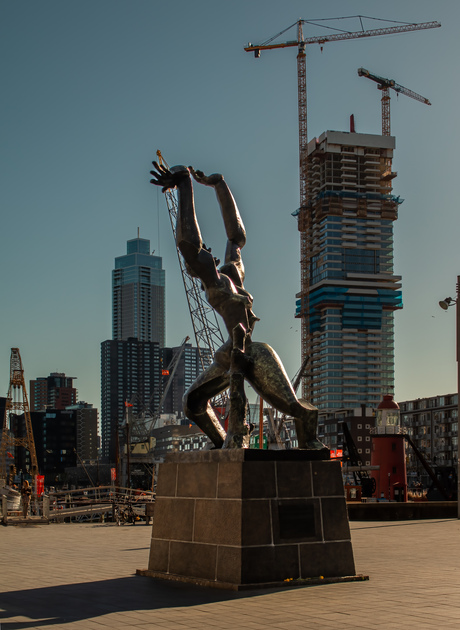 De verwoeste stad en de wederopbouw 