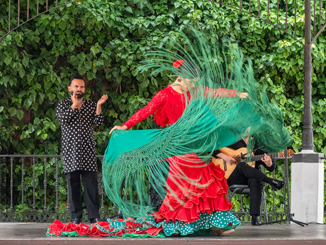Flamenco danseres in Mijas