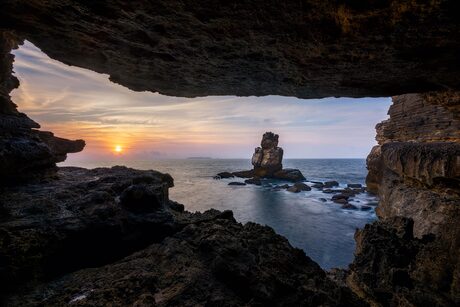 Geheime Grot in Peniche