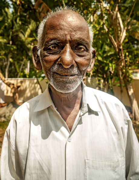 Man (88) in India