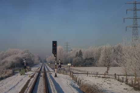 Winter tussen Zutphen en Apeldoorn