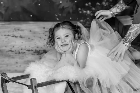 Laatste hand leggen aan de tutu