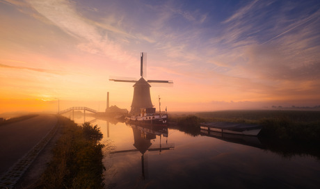 Pink sunrise