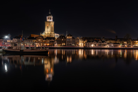 Deventer in de avond