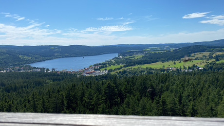 Foto zicht boven Tsjechië 