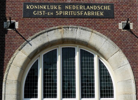 P1280763  Rondje DELFT  nr2    Detail compo  boven de Hoofdingang   12 juni 2025  