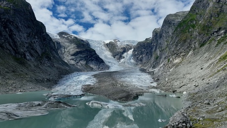 Austerdalbreen Gletsjer, Tungestølen, Noorwegen